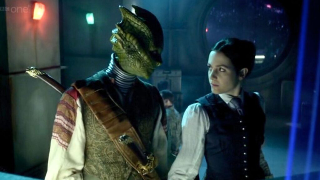 Madame Vastra et Jenny Flint dans Doctor Who. // Source : BBC
