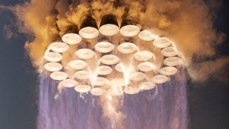 Les photos les plus marquantes du Starship avant l’explosion de la fusée