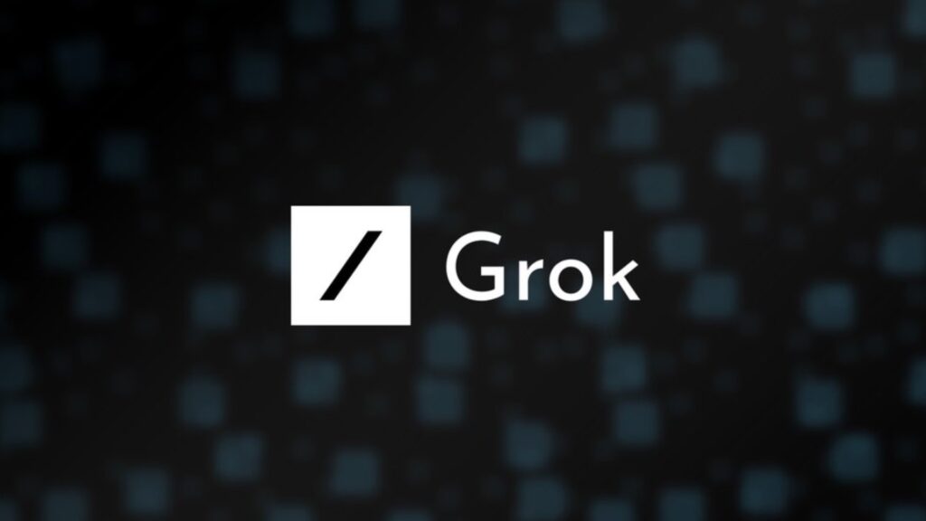 The logo of Grok, Elon Musk's AI // Source: Grok / xAI
