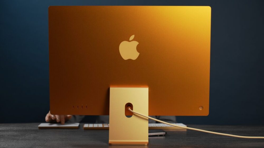 L'iMac M3 en jaune est vraiment somptueux.