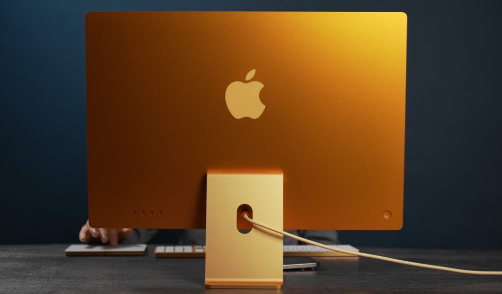 L'iMac M3 en jaune est vraiment somptueux.