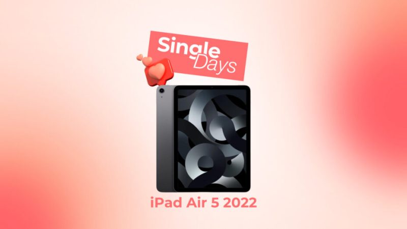 Single Day : 200 € de réduction pour l’excellent iPad Air 5 de 2022