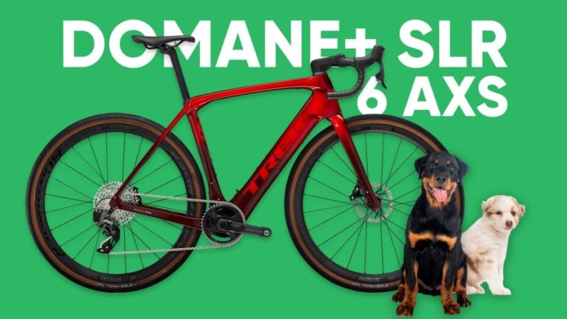 Test du Trek Domane+ SLR 6 AXS : 9 099 € de DÉMESURE