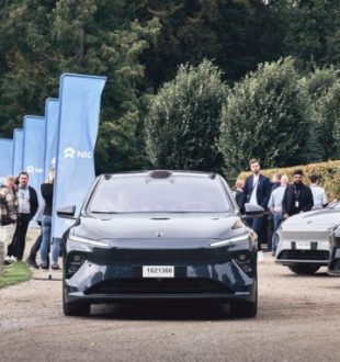 Nio - premiers essais au Danemark // Source : Nio