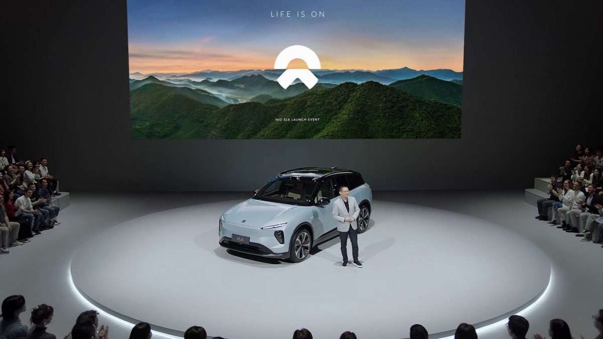 Nio événement de lancement en Chine // Source : Nio