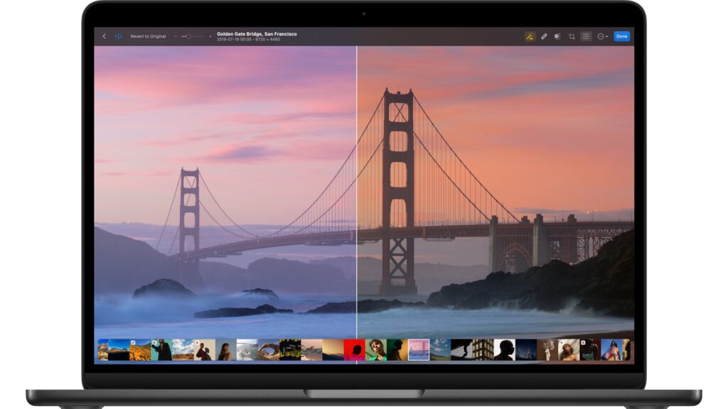 Photomator est beaucoup plus complet que l'application Photos d'Apple.