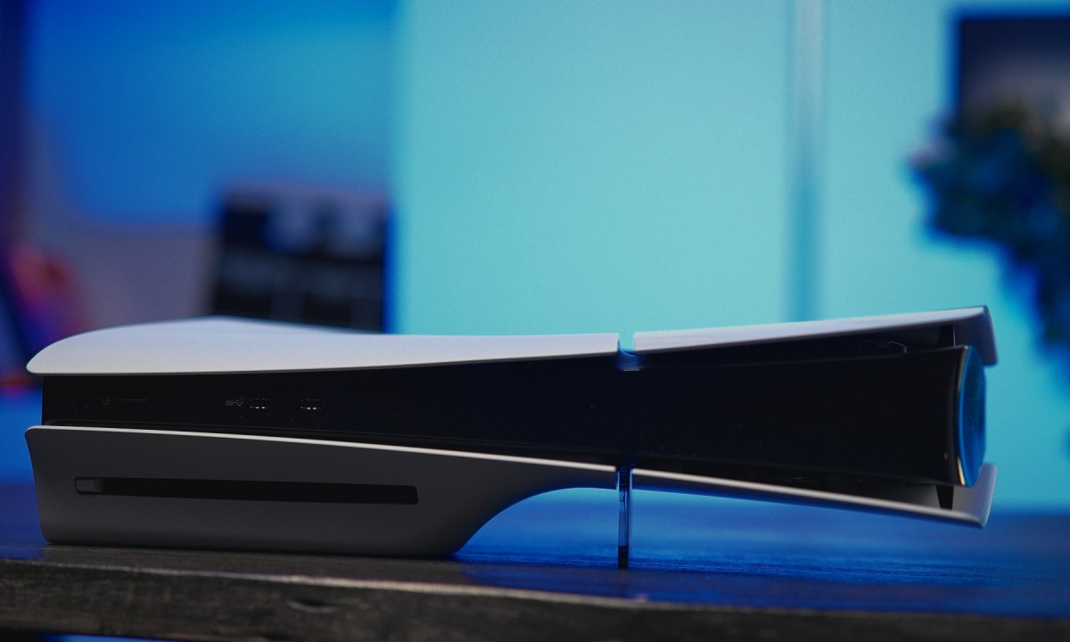 PS5 Slim // Source : Thomas Ancelle pour Numerama