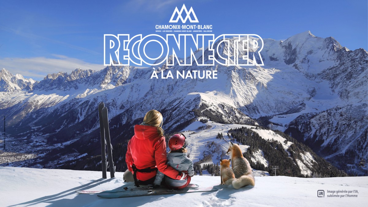 La publicité de la discorde // Source : Office du tourisme de Chamonix