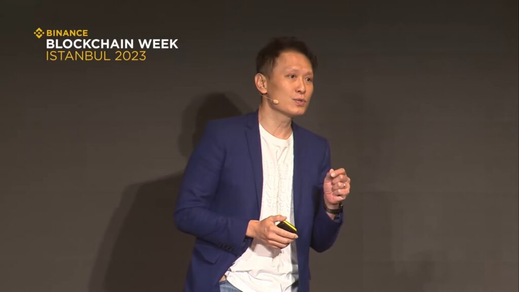 Richard Teng, le remplaçant de CZ à la tête de Binance // Source : YouTube / Binance