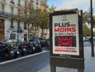 Affiche pour la votation organisée à Paris sur les SUV. // Source : Julien Cadot pour Numerama