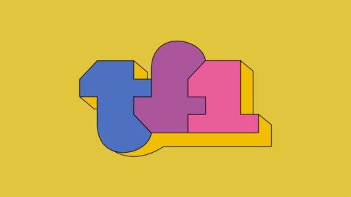L'ancien logo de TF1. // Source : TF1