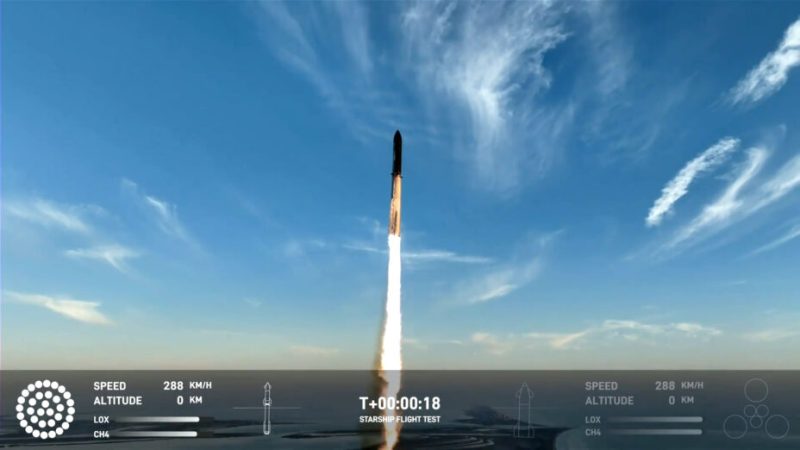SpaceX a réussi le décollage de Starship, la plus grande fusée du monde