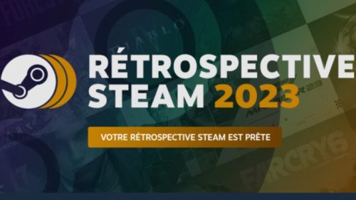 Rétrospective Steam 2023 // Source : Capture d'écran