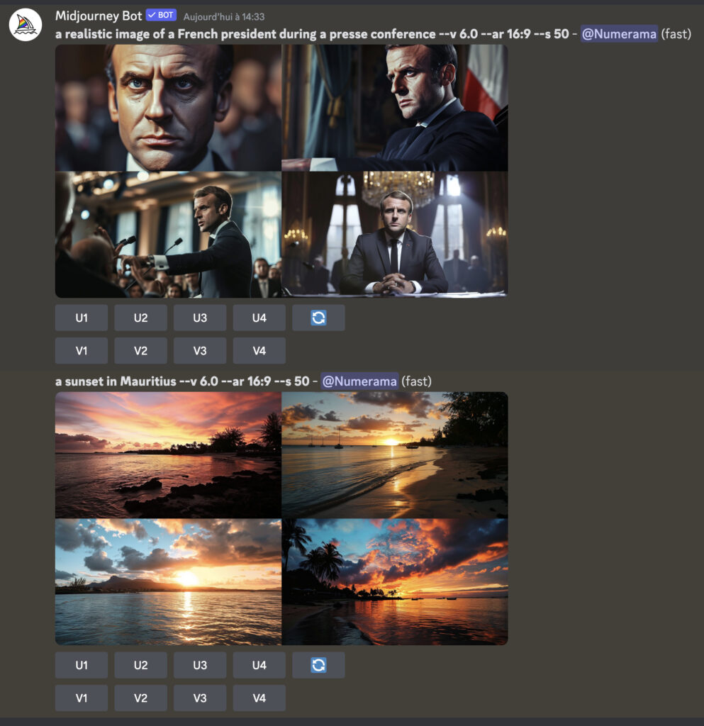 Ici, Midjourney v6 délivre des résultats impressionnants.