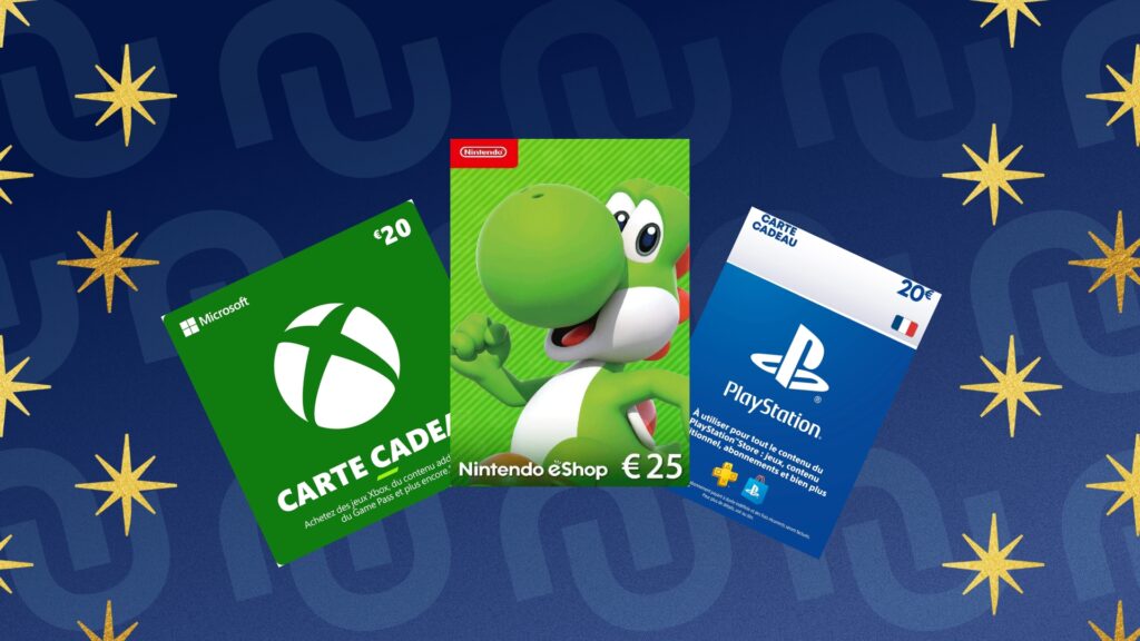 Carte cadeau pour console