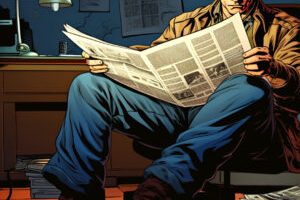 Les hackers ont appris à manier les médias pour leur propre intérêts. // Source : Numerama avec midjourney Les hackers ont appris à manier les médias pour leur propre intérêts. // Source : Numerama avec midjourney