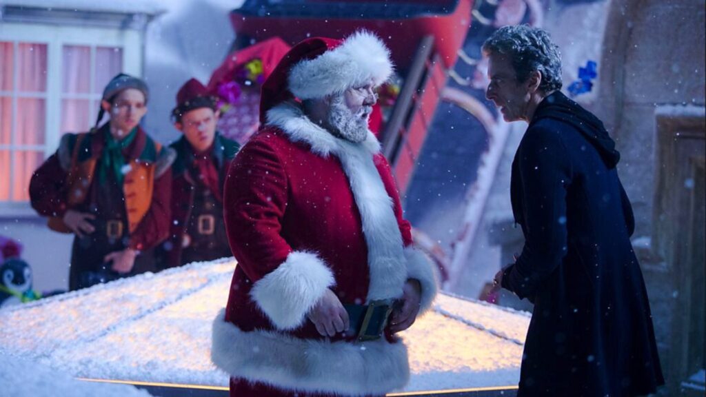Le Père Noël dans Douce nuit (Doctor Who). // Source : BBC