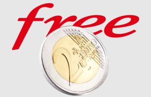 Free 2 euros. // Source : Numerama