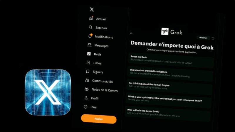 On a testé Grok : l’IA d’Elon Musk est drôle, mais ne sert à rien On a testé Grok : l’IA d’Elon Musk est drôle, mais ne sert à rien