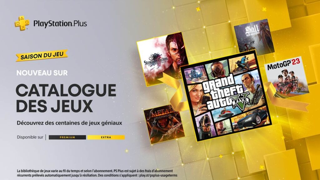 PlayStation Plus Extra en décembre 2023 // Source : Sony