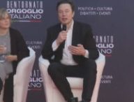 Elon Musk au festival Atreju en Italie. // Source : YouTube