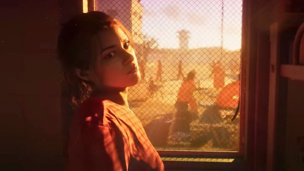 Lucia dans le premier trailer de GTA VI. // Source : Rockstar/GTA 6