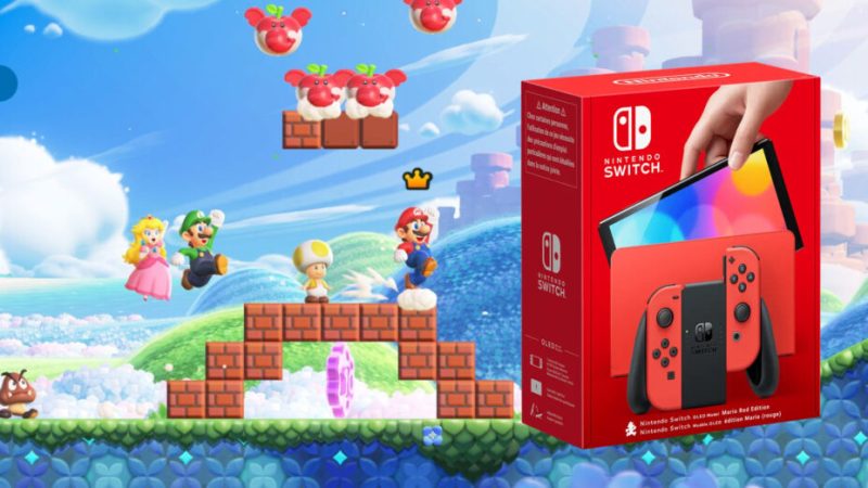 50 € offert pour l’achat de la Switch OLED et du jeu Mario Wonder