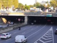 Parfois le périphérique parisien est fluide  // Source : Raphaelle Baut 