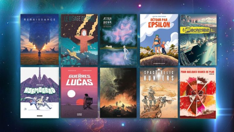 Voici les 10 bandes dessinées nommées au Prix de la BD de science-fiction 2023
