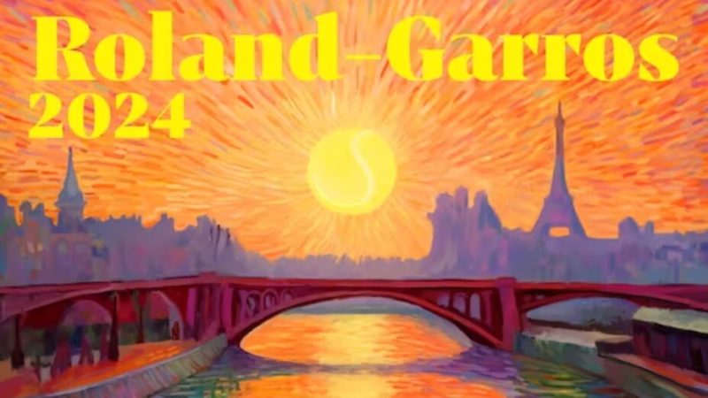 L’affiche de Roland-Garros 2024 a été réalisée avec Midjourney