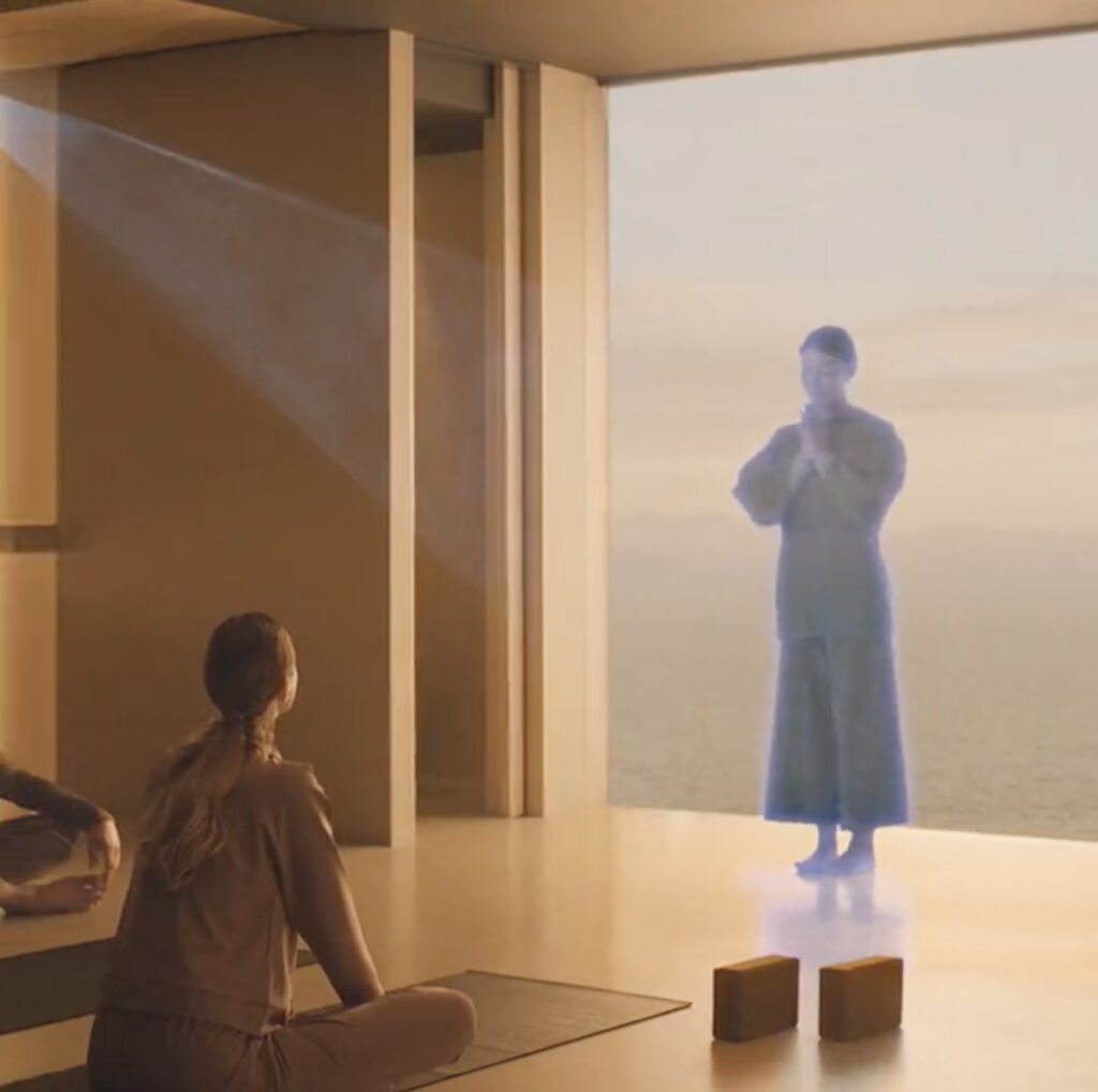 Y aura-t-il vraiment des hologrammes à Siranna ? // Source : X / Neom Y aura-t-il vraiment des hologrammes à Siranna ? // Source : X / Neom