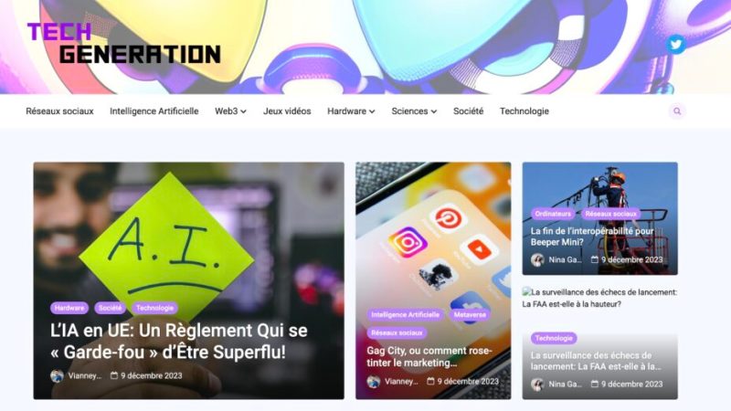 Qui peut arrêter Tech-Generation, le site d’info tech généré par ChatGPT ? Qui peut arrêter Tech-Generation, le site d’info tech généré par ChatGPT ?