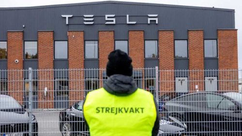Greve Tesla en Suede // Source : IF Metall