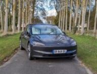 Tesla Model 3 (2023) // Source : Raphaelle Baut pour Numerama