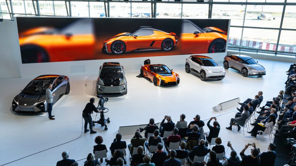 Presentation of future electric range in Europe // Source: Denis Meunier for Toyota