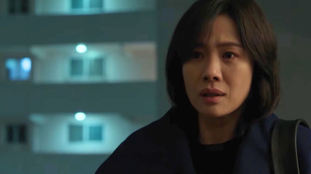 Yoon Seo-ha (interprétée par Kim Hyun-joo) est l'héroïne d'Ancestral. // Source : Netflix