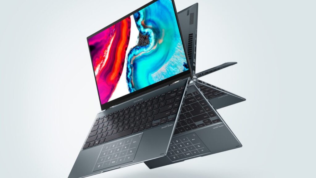 asus zenbook 14 flip peut se plier // Source : Asus