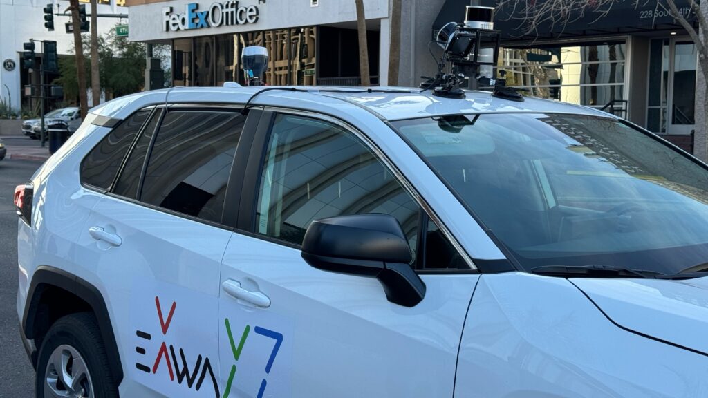 Exwayz equipment is relatively lightweight.  Apple and Google use cars with many more sensors.