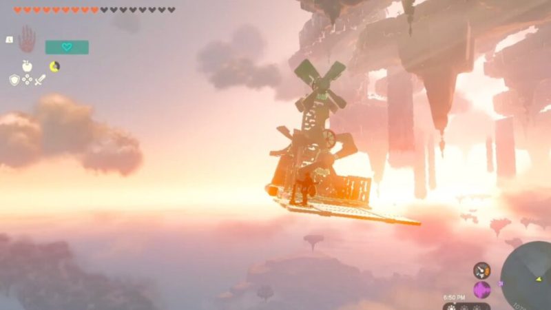 Ce véhicule de Zelda: Tears of the Kingdom peut voler à l’infini