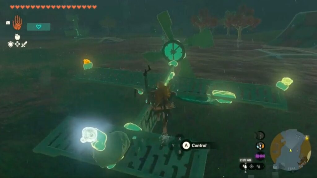 Un avion qui peut voler à l'infini dans Zelda: Tears of the Kingdom // Source : Reddit