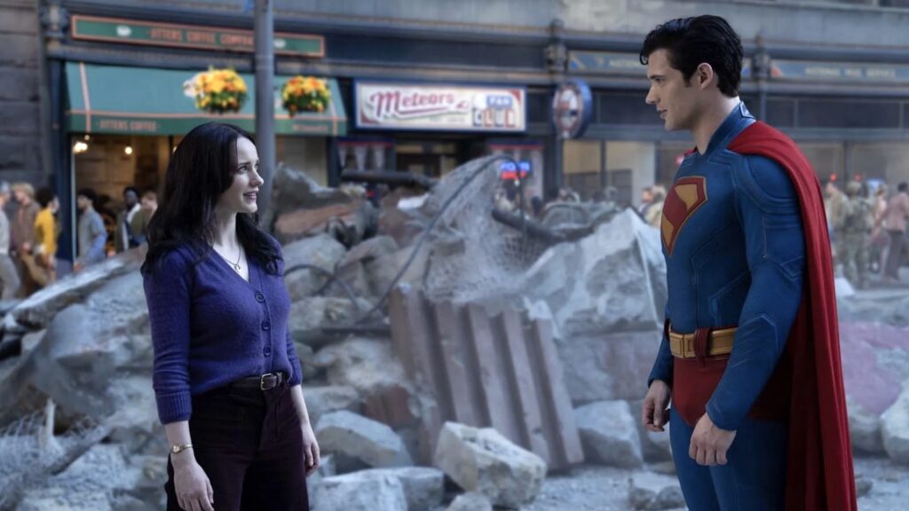 Lois Lane et Clark Kent dans Superman // Source : Warner Bros.