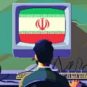 Les hackers iraniens continuent leur campagne contre Israël. l. // Source : Numerama avec Midjourney