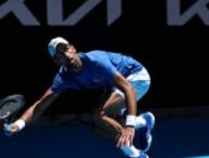 Novak Djokovic à l'Open d'Australie // Source : Twitter AO