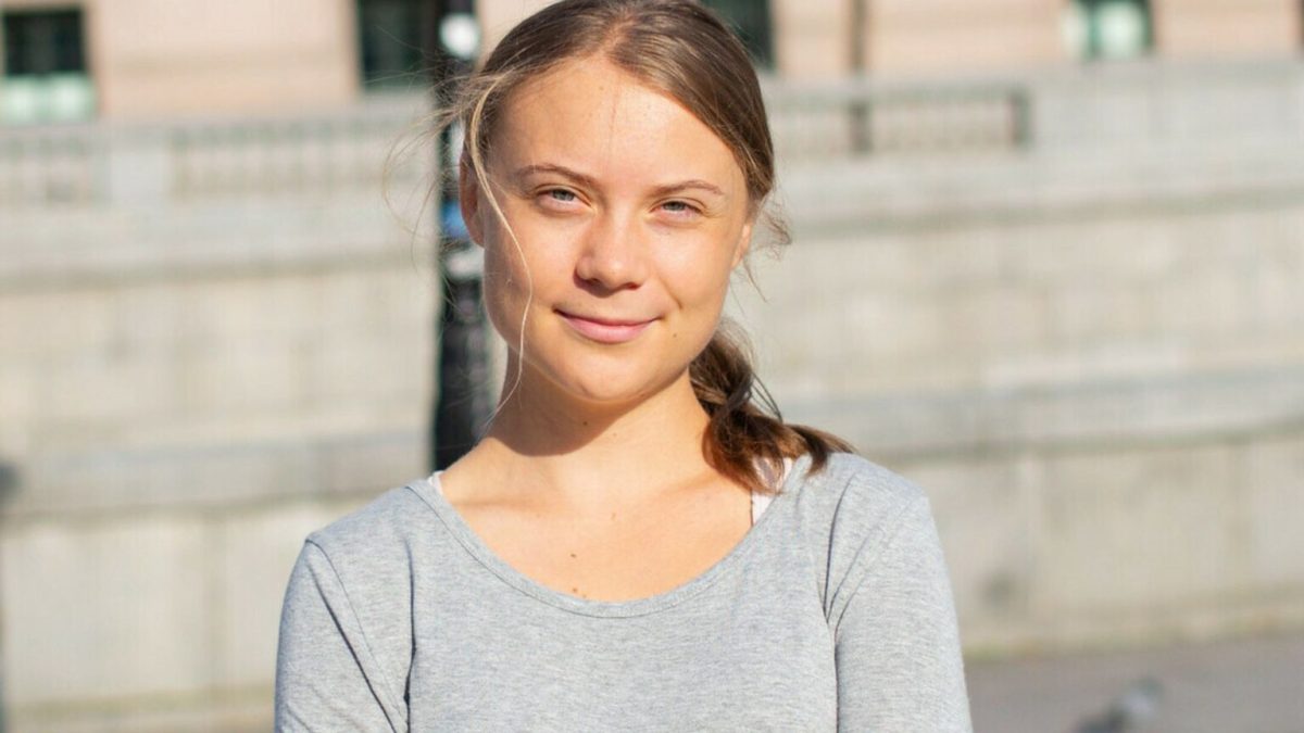 Greta Thunberg à Stockholm en 2023. // Source : Kushal Das / Wikimédias commons