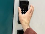 Philips Wi-Fi Palm Recognition Smart Deadbolt. // Source : Numerama