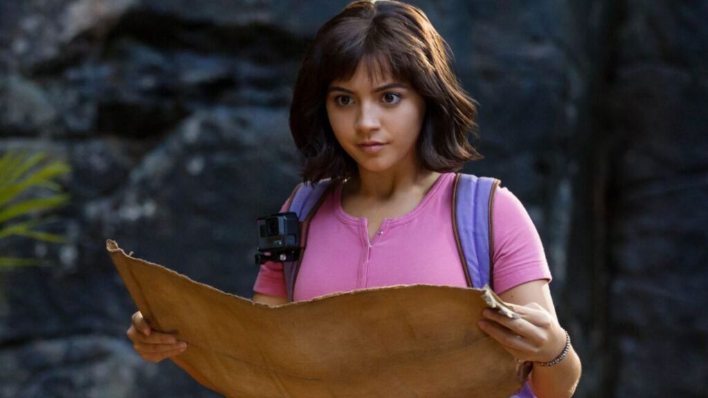 Isabela Moner in Dora, in 2017. // Source: Dora and the Lost City of Gold