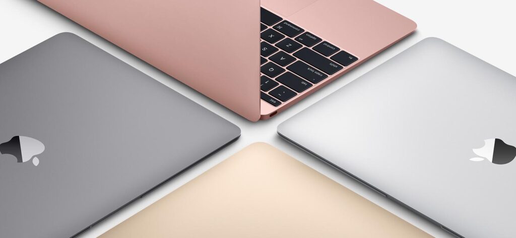 Le MacBook est l'ordinateur Apple le plus fin. // Source : Numerama