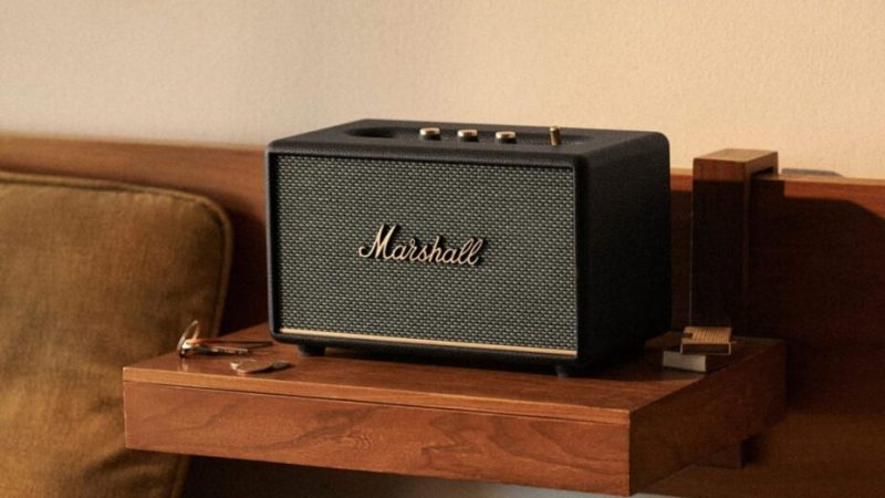 La très belle enceinte de Marshall Acton III se trouve en ce moment à un meilleur prix