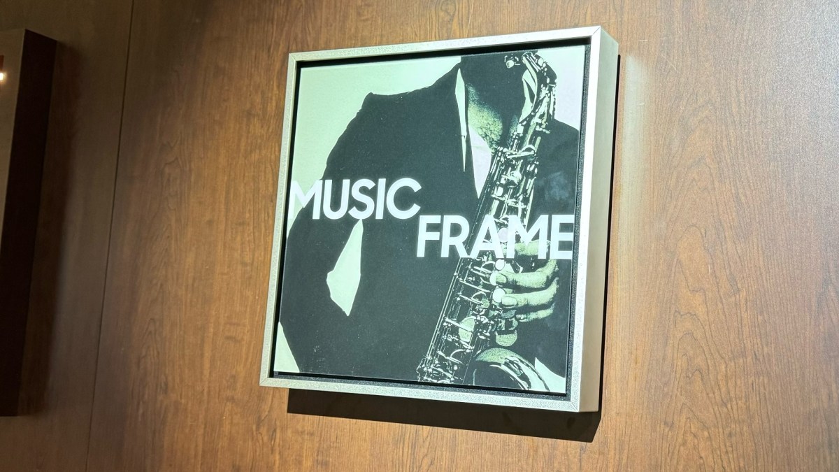 The Music Frame, Samsung // Source : Numerama