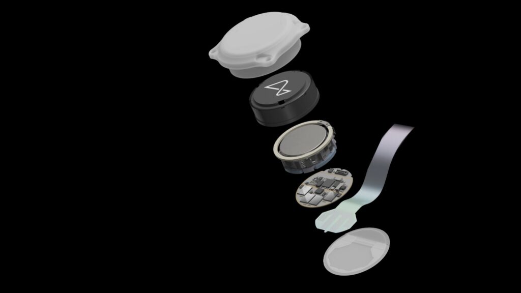 Les différentes couches de l'implant. // Source : Neuralink